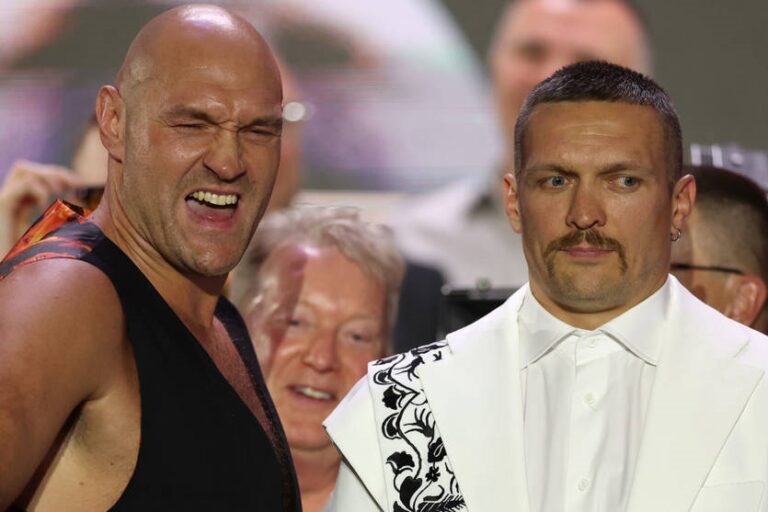 Новини спорту - Ф’юрі знову спробував зачепити Усика, вдавшись до провокаційного образу
