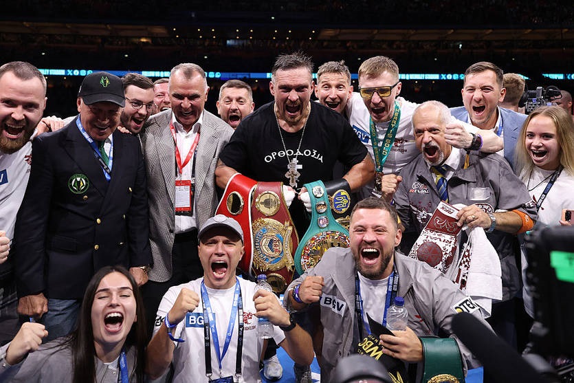 Новини спорту - Шевадзуцький прокоментував тріумф Усика в бою з Дюбуа