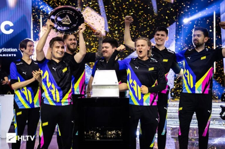 Новини спорту - Світовий рейтинг команд із гри Counter Strike-2025: NaVi у п’ятірці кращих
