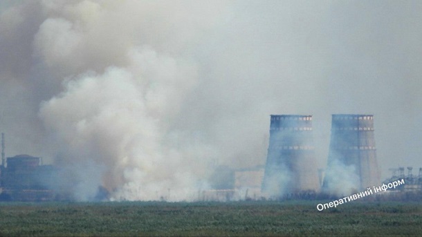 Новини України - У МАГАТЕ та РФ відреагували на пожежу поблизу ЗАЕС