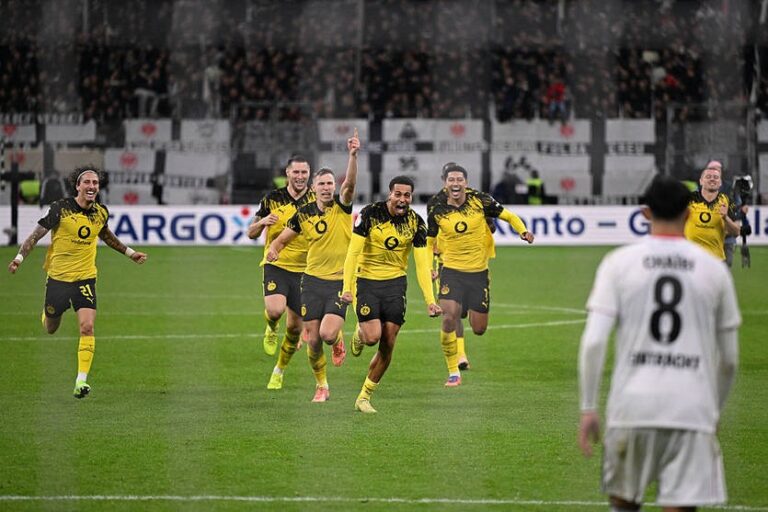 Новини спорту - Боруссія Дортмунд вибила Айнтрахт з Кубка Німеччини по пенальті