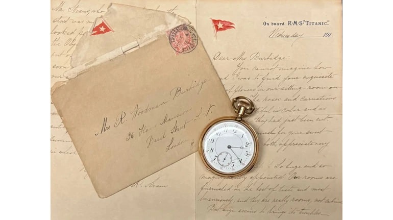 Новини світу - Золотий годинник із Титаніка виставили на аукціон за £1 млн