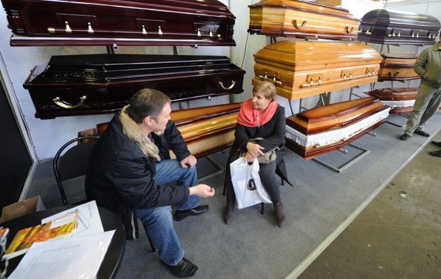 Новини бізнесу - Похоронні бюро РФ збільшили дохід на тлі рекордних втрат росіян - соцмережі