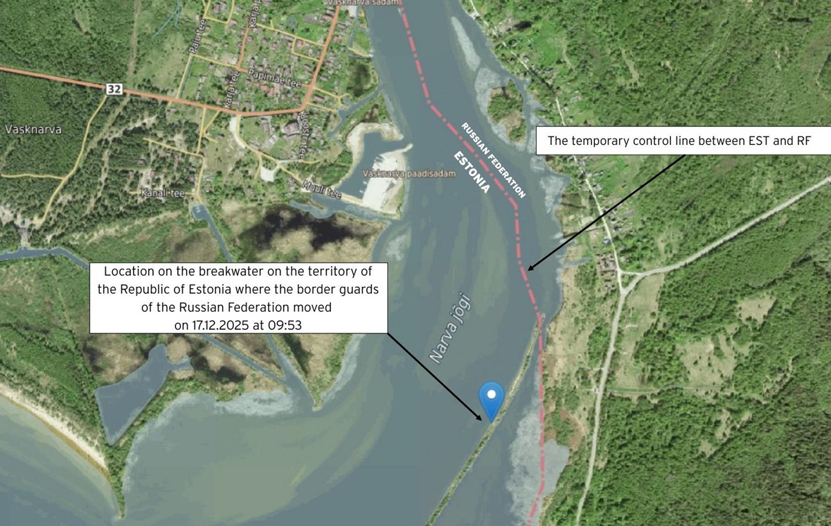 Новини світу - Російські прикордонники перетнули кордон Естонії