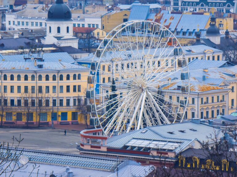 Новини Києва - У Києві демонтують Колесо огляду на Подолі