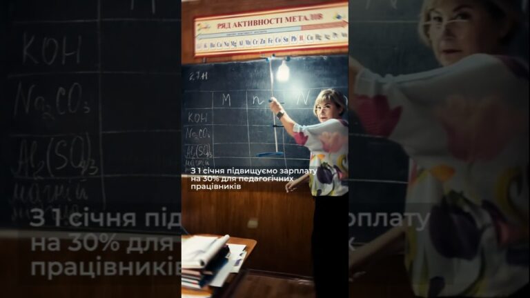 Фото для новини:З 1 січня 2026 року зарплати вчителів зростуть на 30%