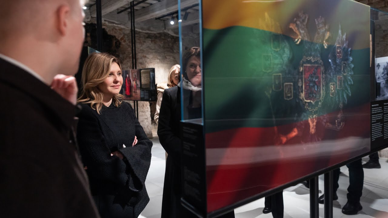 Фото для новини:У Вільнюсі Олена Зеленська провела зустрічі з першими леді Литви і Польщі