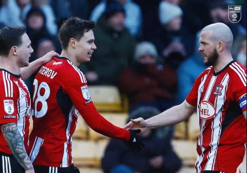 Фото для новини:Другий гол у другій грі за нову команду в Англії забив Тутєров