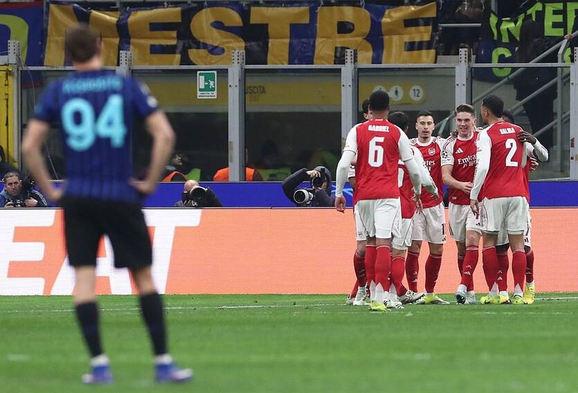 Фото для новини:Дубль Жезуса приніс Арсеналу перемогу над Інтером