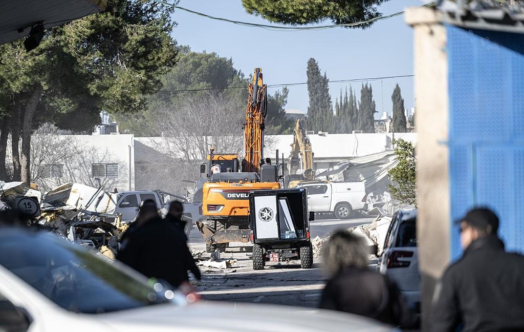 Фото для новини:Ізраїль зніс штаб-квартиру ООН в Єрусалимі