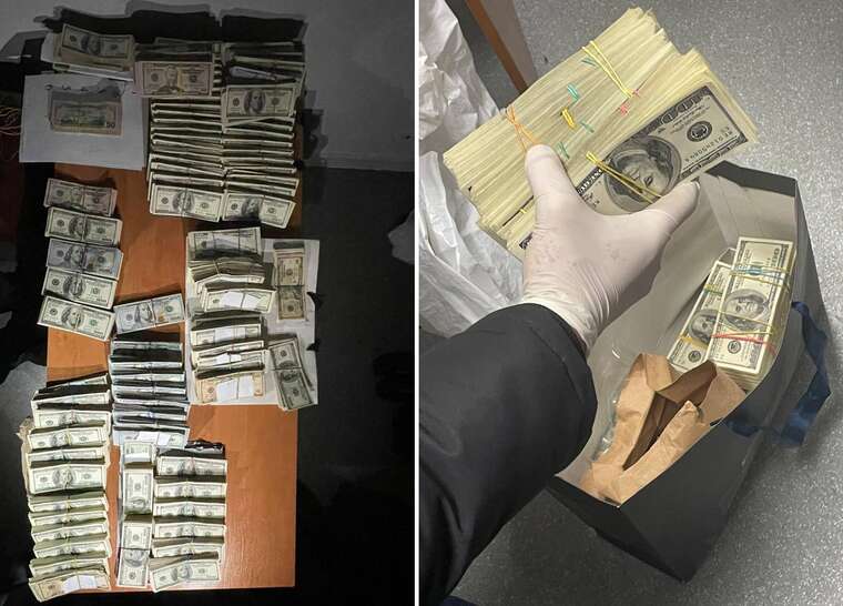 Фото для новини:Мільйон доларів готівкою НАБУ під час обшуків викрило місячну касу Волинської митниці