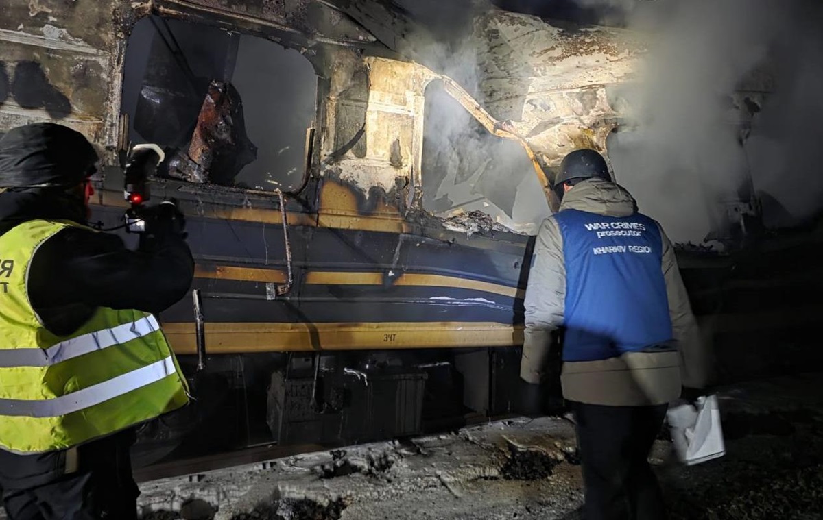 Фото для новини:На Харківщині російські дрони по поїзду: є загиблі й потерпілі