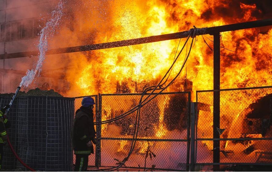 Фото для новини:На Запоріжжі знеструмлене місто