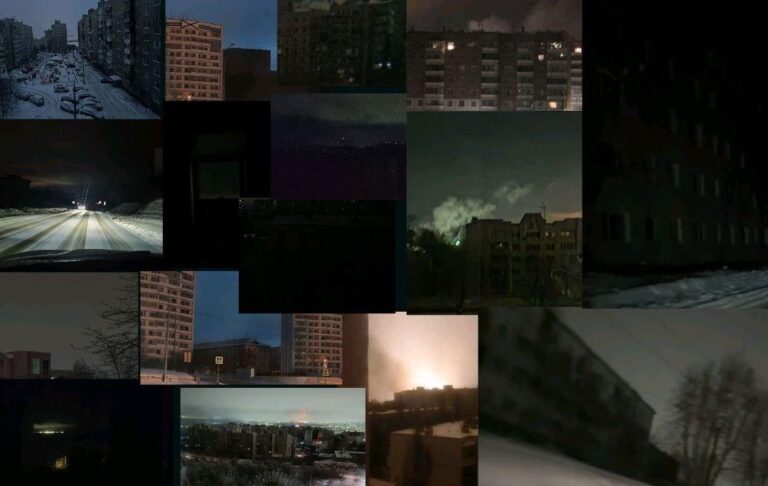 Фото для новини:Низка міст у РФ занурилася у темряву