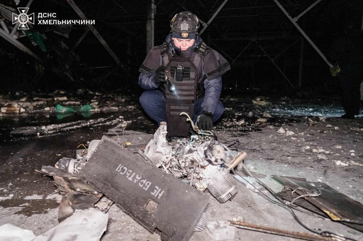 Фото для новини:Росіяни атакували дронами Хмельниччину