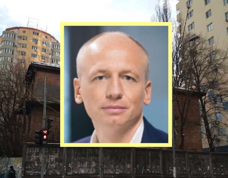 Фото для новини:Російський слід та туалетні схеми на Оболоні Як литовський бізнесмен Трофімовас ледь не звів 24-поверхівку на місці занедбаної руїни