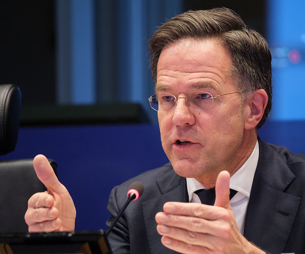 Фото для новини:Рютте закликав Європу прискорити постачання ППО Україні