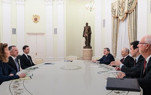 Фото для новини:У Кремлі розпочалася зустріч Путіна зі Віткоффом