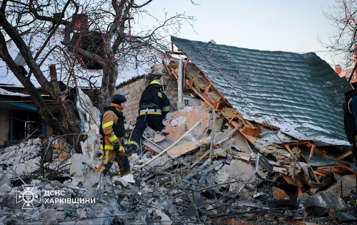 Фото для новини:Удар КАБів: у Харкові подвоїлось число поранених