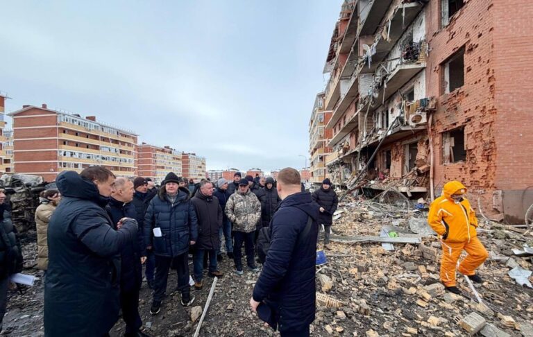 Фото для новини:Удар по багатоповерхівці в РФ: зросла кількість потерпілих