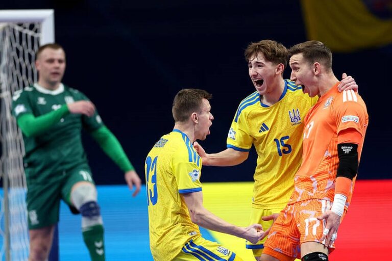 Фото для новини:Українці виграли гру в Литви на Євро з футзалу