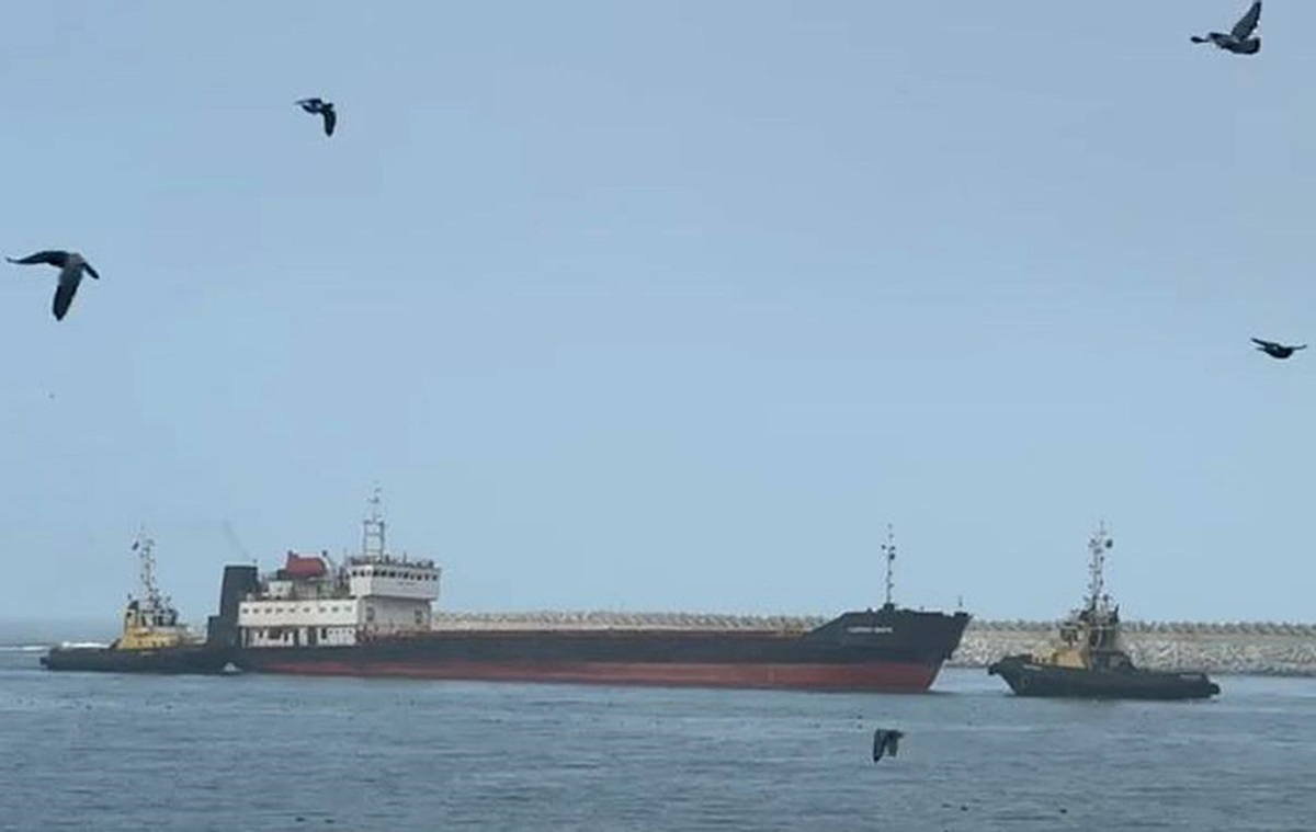 Фото для новини:В Каспійському морі зазнало аварії іранське судно, що йшло до РФ