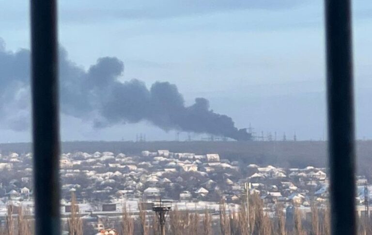 Фото для новини:В окупованому Луганську поскаржились на атаку БпЛА