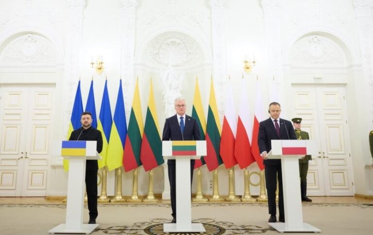 Фото для новини:Зеленський назвав ключові теми переговорів у Литві