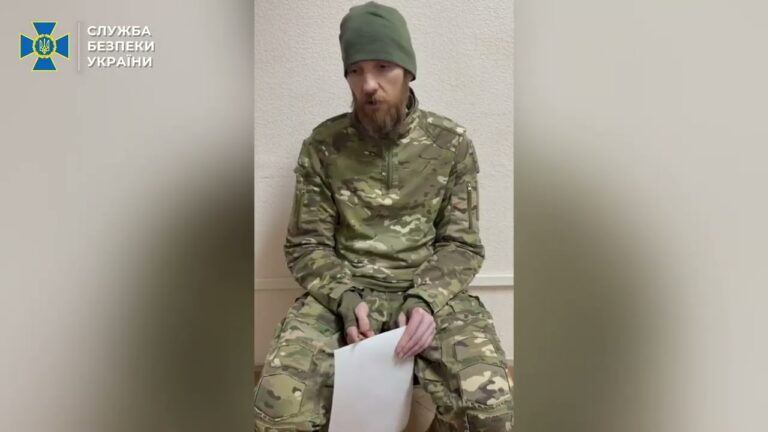 Фото для новини:СБУ оприлюднила допит рашиста, який разом зі співслужбовцем розстріляв 9 військовополонених