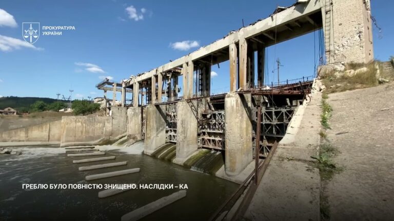 Фото для новини:Генерали армії рф знищили греблю Оскільського водосховища: справу передано до суду