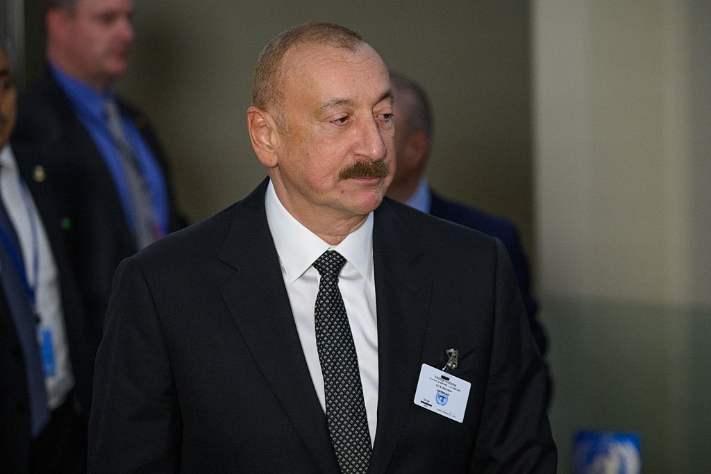 Фото для новини:Алієв звинуватив РФ в ударах по посольству в Києві