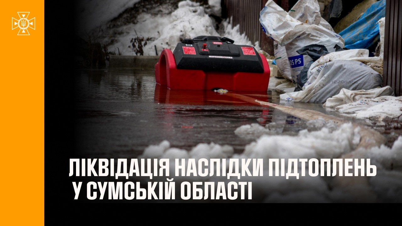 Фото для новини:На Миколаївщині та Сумщині рятувальники ліквідовують наслідки підтоплень