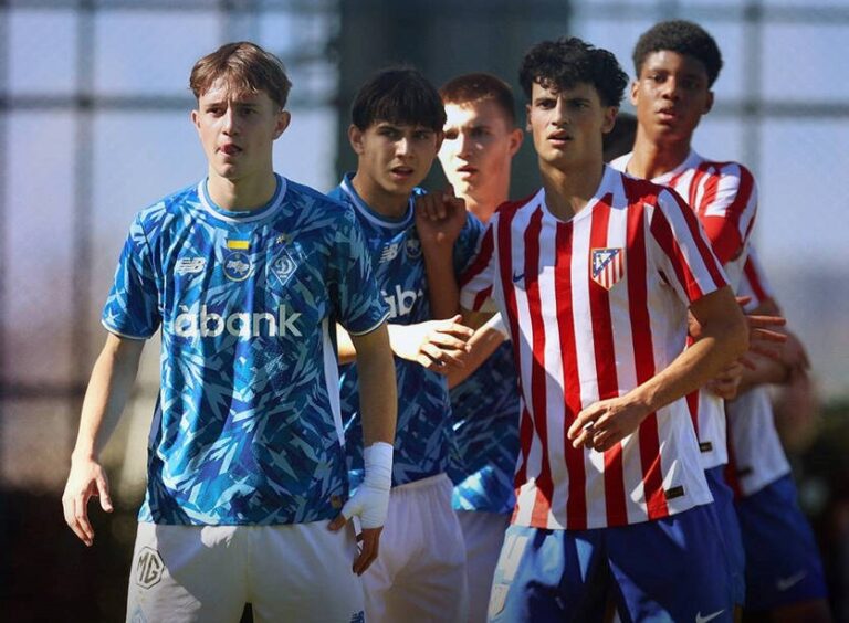 Фото для новини:Динамо з розгромним рахунком залишило Юнацьку Лігу УЄФА