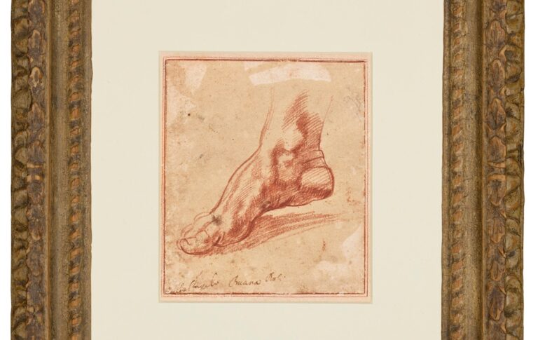 Фото для новини:Ескіз стопи авторства Мікеланджело вcтановив рекорд на аукціоні