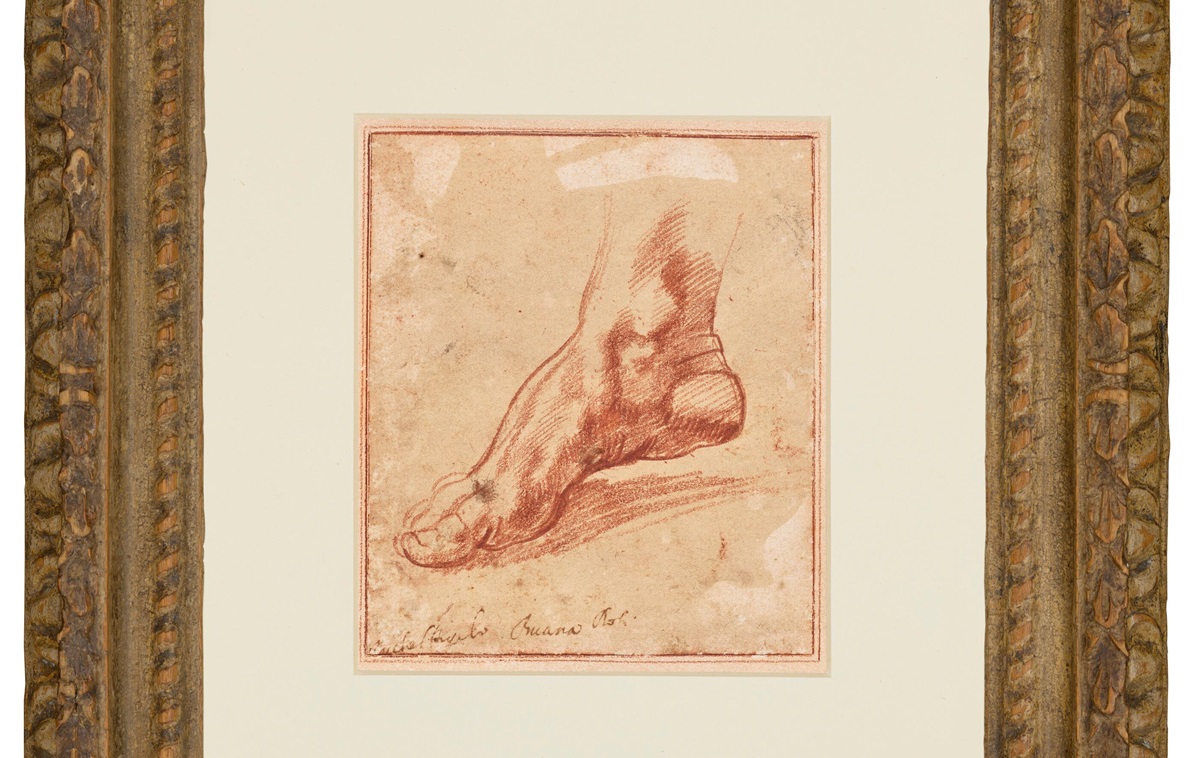 Фото для новини:Ескіз стопи авторства Мікеланджело втановив рекорд на аукціоні