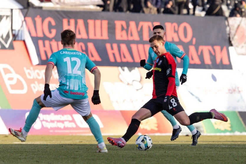 Фото для новини:ФК Полтава та Верес відкрили другу половину сезону результативним матчем