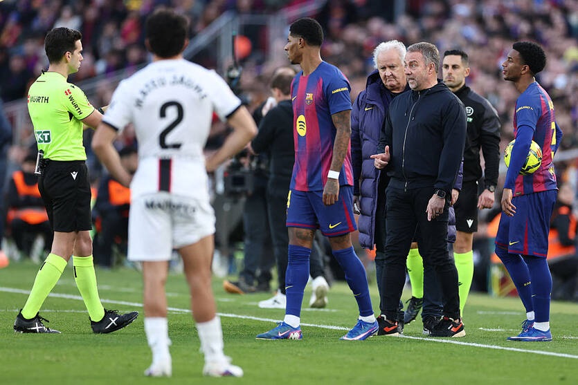 Фото для новини:Флік пояснив, за що отримав жовту картку в матчі з Мальоркою