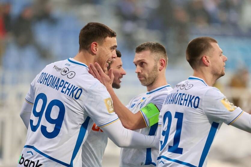 Фото для новини:Мінімальне обігрування Руха дозволяє Динамо взяти три очки