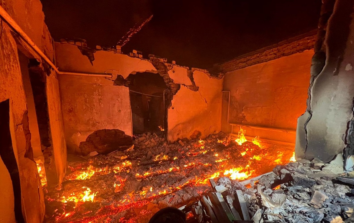 Фото для новини:На Харківщині дрон росіян знищив будинок: є жертва