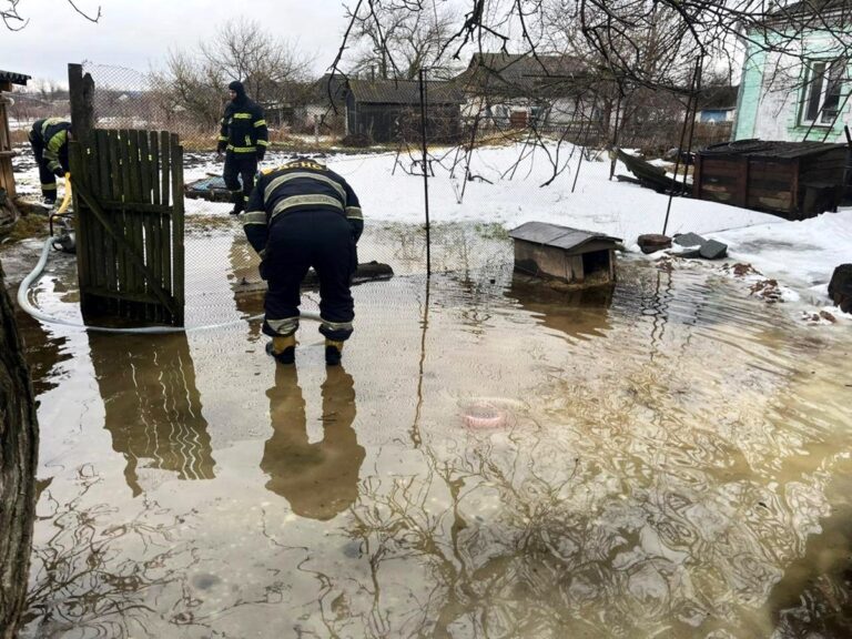 Фото для новини:На Кіровоградщині фіксують підтоплення через відлигу