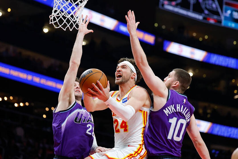 Фото для новини:НБА: Михайлюк не врятував Юту від поразки