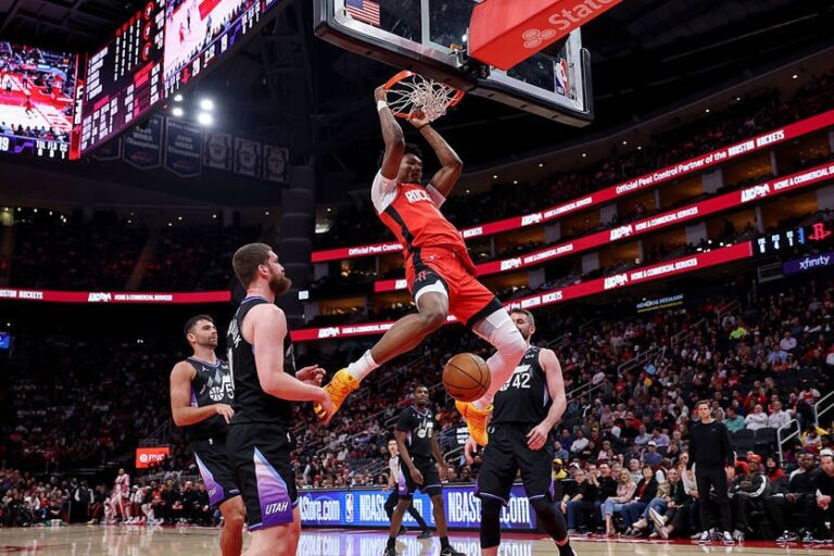 Фото для новини:НБА: Юта з Михайлюком не встояла перед Х'юстоном