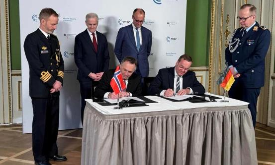 Фото для новини:Норвегія та Німеччина підписали оборонну угоду