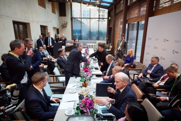 Фото для новини:Президент зустрівся з партнерами в Берлінському форматі