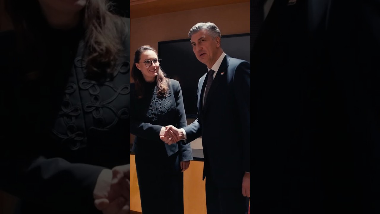 Фото для новини:Зустріч із Прем’єр-міністром Хорватії Андреєм Пленковичем