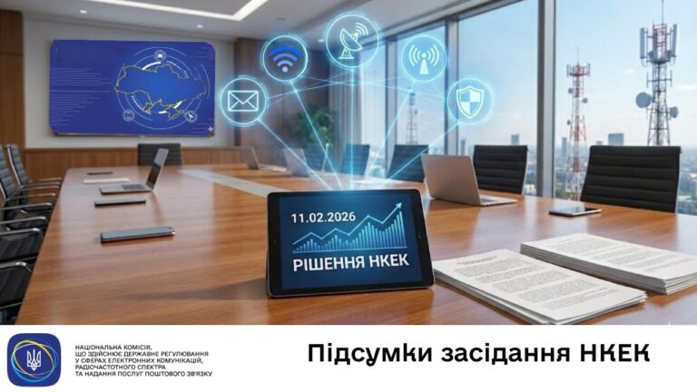 Фото для новини:Засідання НКЕК від 11 лютого 2026 року