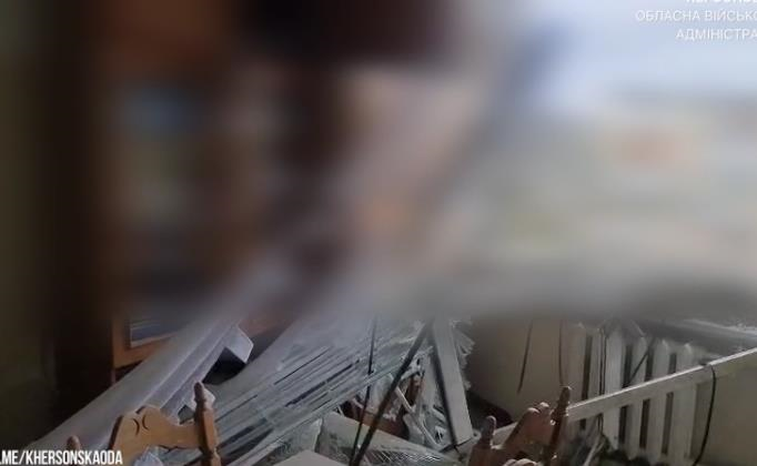 Фото для новини:Росіяни вдарили по лікарні у Херсоні