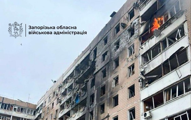 Фото для новини:Росіяни знову атакували Запоріжжя: пошкоджено заклад освіти