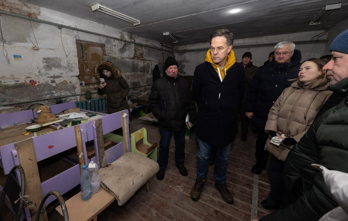 Фото для новини:Рютте відвідав Ягідне на Чернігівщині