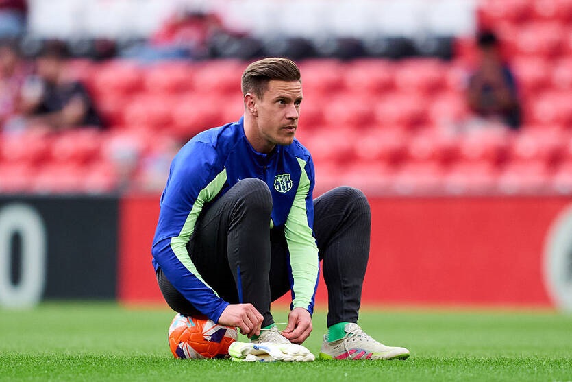 Фото для новини:Тер Стеген губить ігрову практику в Жироні через чергову операцію